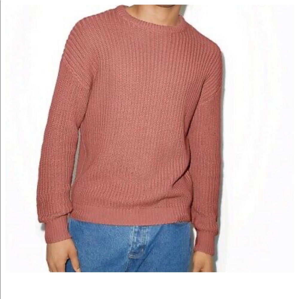 American Apparel Sweater New, rose in color